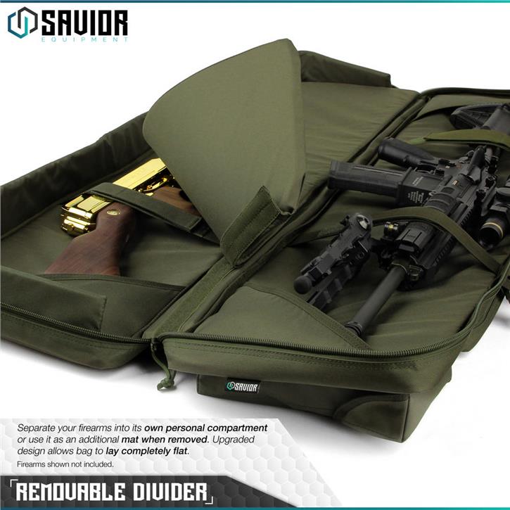 SAVIOR URBAN WARFARE Çift Kapasiteli Tüfek Çantası 51" (K.Yeşil)