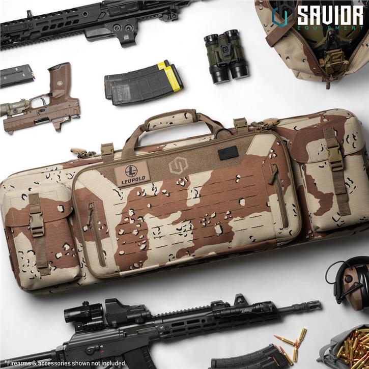 SAVIOR URBAN WARFARE Çift Kapasiteli Tüfek Çantası 36" (Kamuflaj)