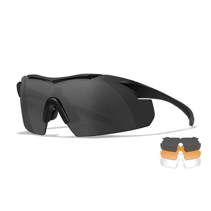 WILEY X VAPOR 2.5 Balistik Gözlük (3 Lens)